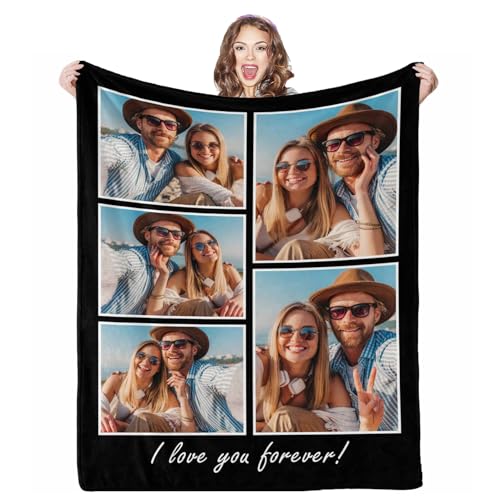 Personalized Family Memory Throw - Custom Flannel Comfort Blanket