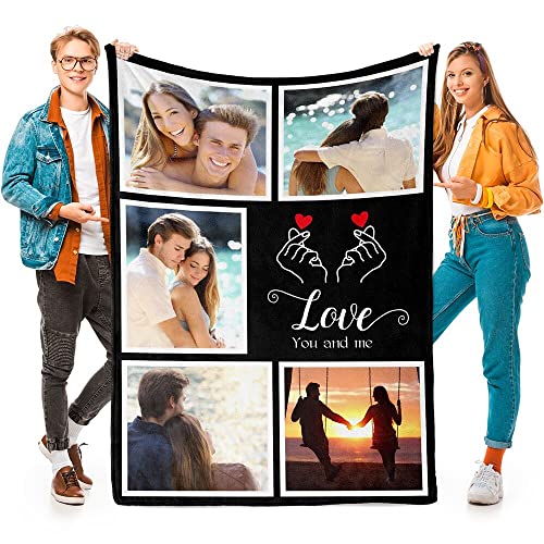 Custom Memorial Blanket - Personalized Photo Throw for Remembrance