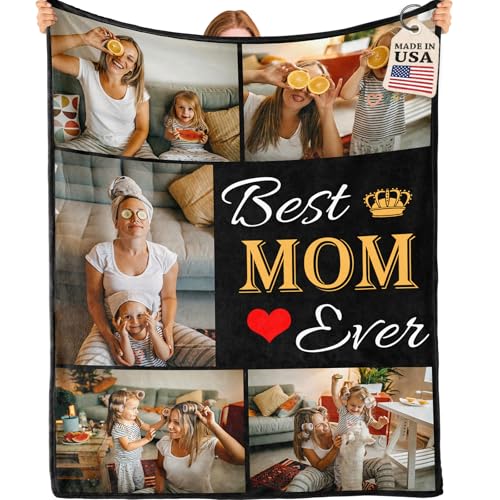 Personalized Remembrance Blanket - Custom Photo Keepsake Throw