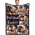 Personalized Holiday Blanket - Custom Photo Throw for Seasonal Gifts