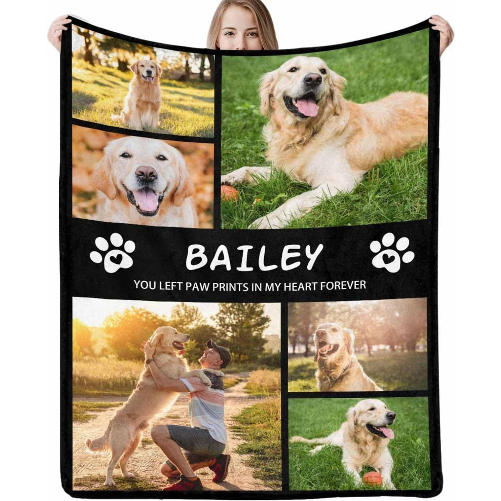 Personalized Newborn Photo Throw - Soft Family Treasure
