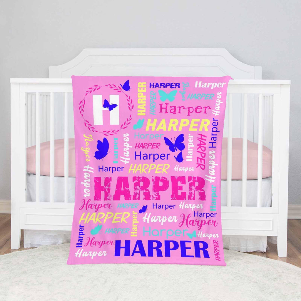 Personalized Home Keepsake Throw - Custom Story Blanket