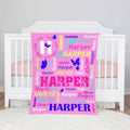 Personalized Home Keepsake Throw - Custom Story Blanket
