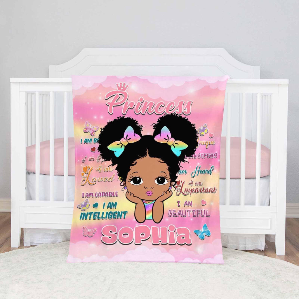 Custom Family Room Blanket - Personalized Memory Comfort Gift