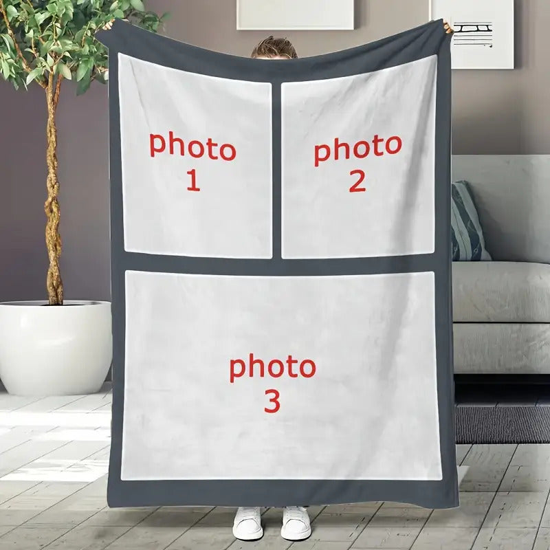 Custom Photo Blanket - Turn Your Favorite Memories into Comfort