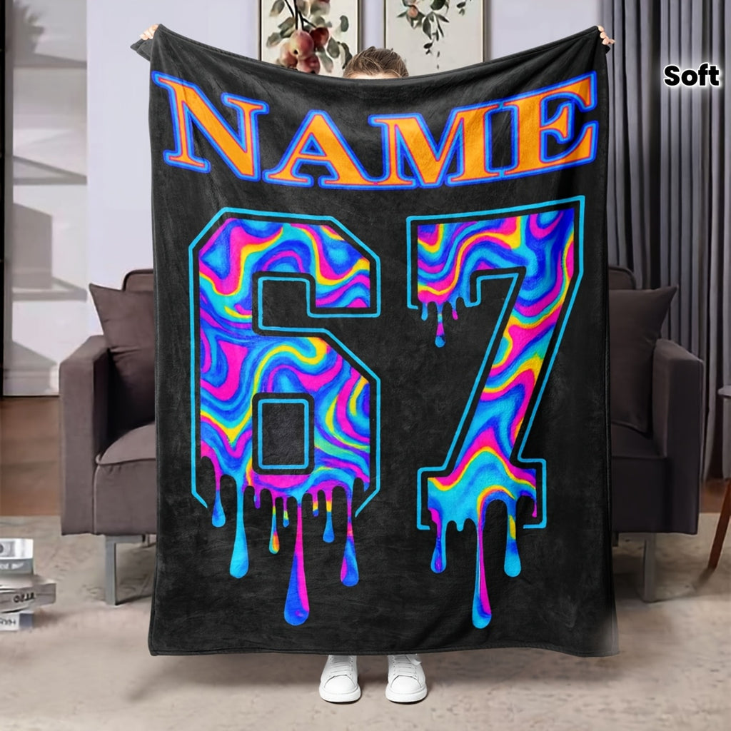 Personalized Memory Journey Throw - Custom Keepsake Story Collection