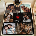 Personalized Photo Throw Blanket - Soft Decorative Accent