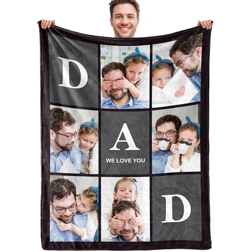 Personalized Picture Blanket - Cozy Memory Throw for Loved Ones and Special Moments