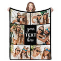 Custom Picture Gift Blanket - Personalized Throw for Family Connections