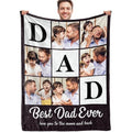 Personalized Photo Throw Blanket - Custom Picture Gift for Birthdays and Anniversaries