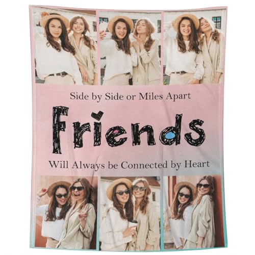Personalized Family Comfort Blanket - Custom Photo Design for Daily Use