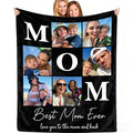 Custom Couple Photo Blanket - Personalized Fleece Throw for Romantic Memories