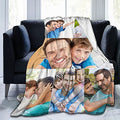 Custom Kids Blanket - Personalized Photo Throw for Bedrooms and Travel