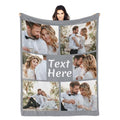 Custom Photo Blanket - Soft Personalized Throw to Preserve Special Memories