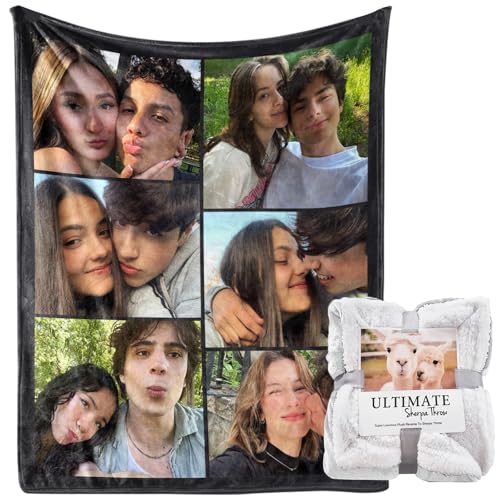 Personalized Throw Blanket - Custom Photos and Memories for Loved Ones