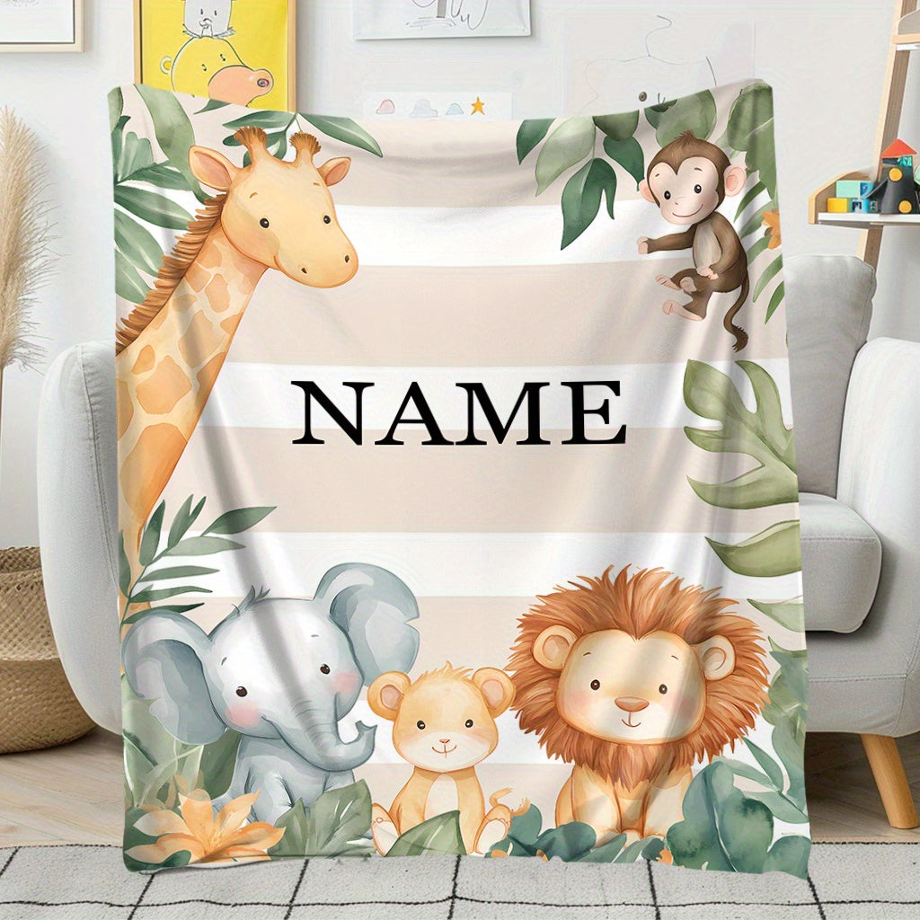 Custom Printed Blanket - Personalized Family Memories