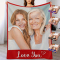 Personalized Custom Picture Blanket - Soft Flannel Throw