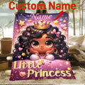 Personalized Family Heritage Throw - Custom Storytelling Blanket Design