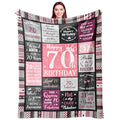 Custom Blanket with Picture - Personalized Gift for Mom and Dad