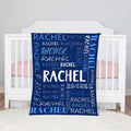 Custom Memory Collection Blanket - Personalized Cozy Family Gift