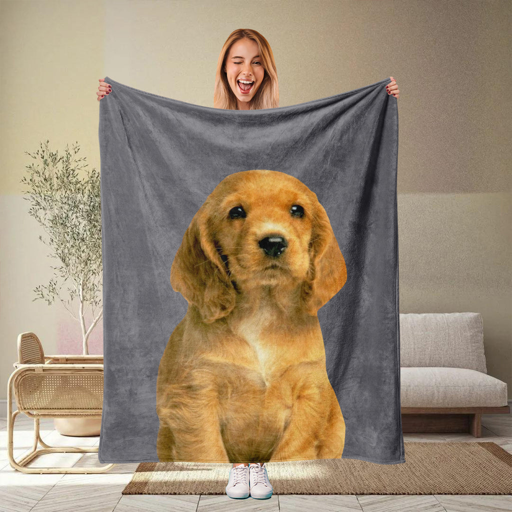 Custom Family Picture Blanket - Everyday Comfort Throw