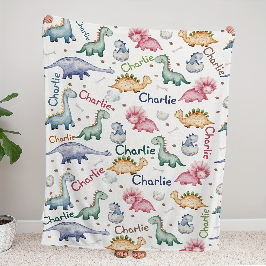 Personalized Baby Story Blanket - Custom Family Photo Throw