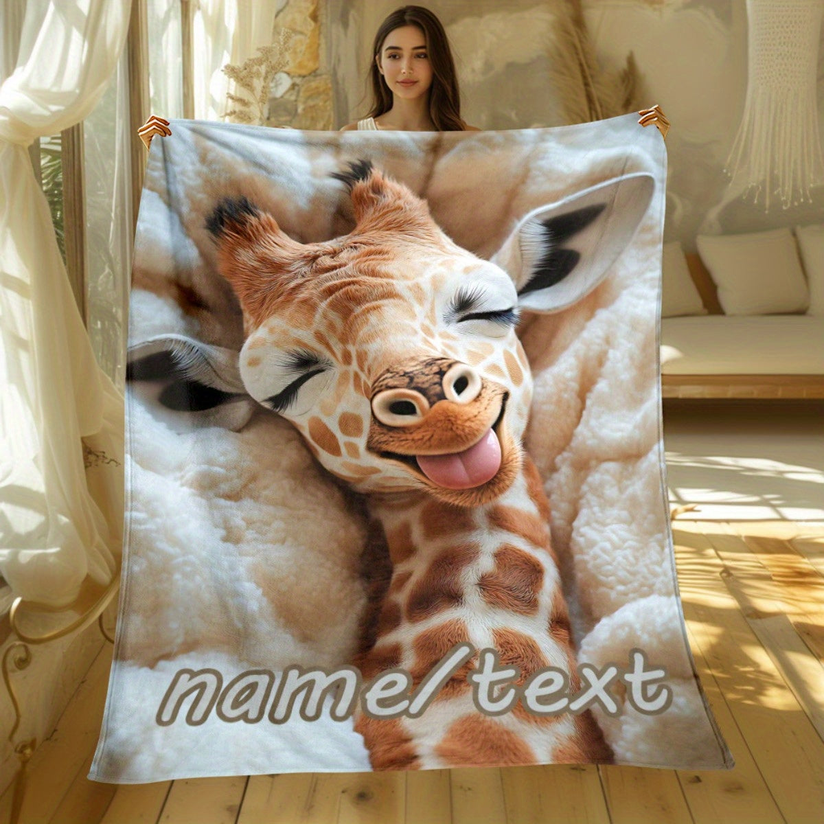 Personalized Picture Blanket Gift - Family Keepsake Design
