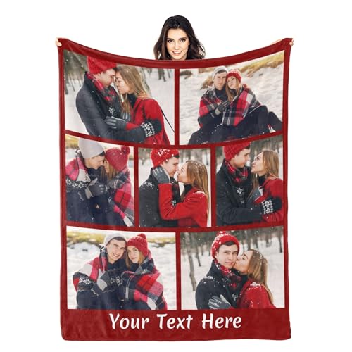 Personalized Memory Blanket - Soft Comfort Throw to Celebrate Special Moments