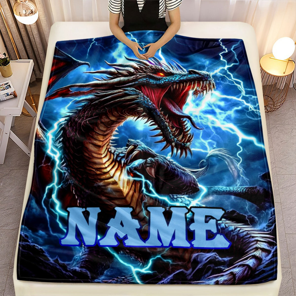 Personalized Printed Photo Throw Blanket - Cozy Keepsake