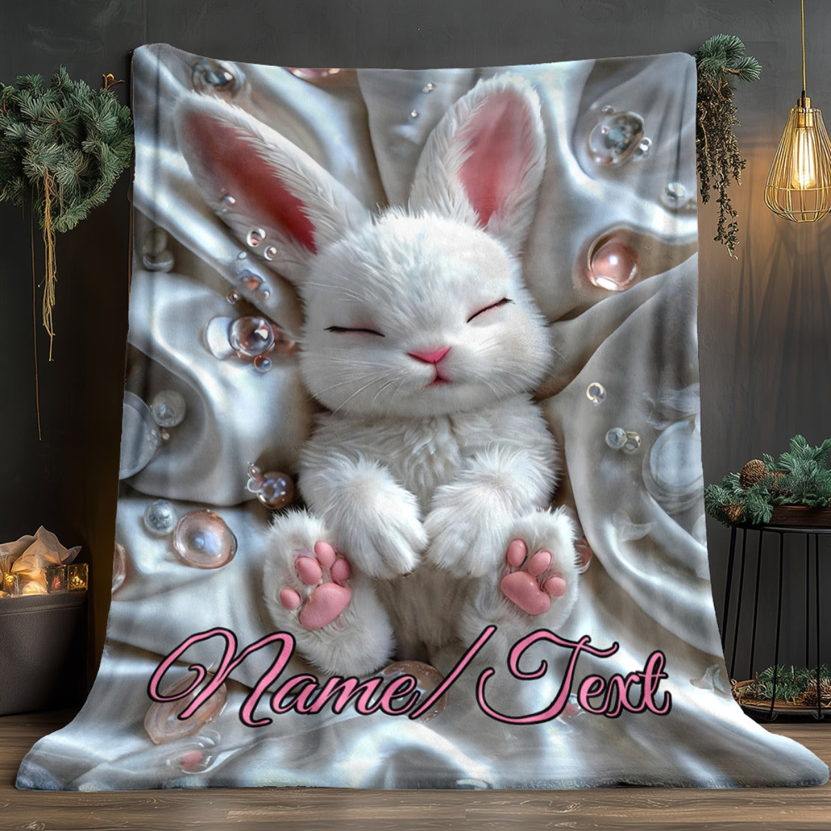 Personalized Blanket with Family Pictures - Home Accent