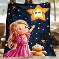 Custom Printed Picture Blanket - Soft Personalized Throw