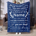 Personalized Blanket with Custom Picture Print - Keepsake