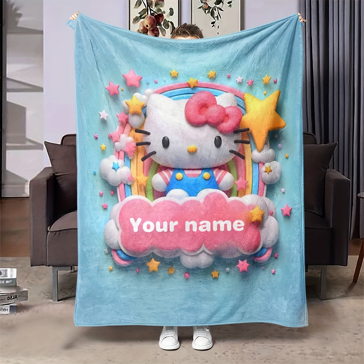 Custom Childhood Memory Blanket - Personalized Gift Idea