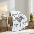 Custom Wedding Photo Blanket - Meaningful Anniversary Present