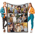 Custom Photo Fleece Blanket - Personalized Soft Throw for Everyday Use