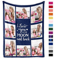 Custom Pet Photo Blanket - Personalized Throw for Dog and Cat Lovers