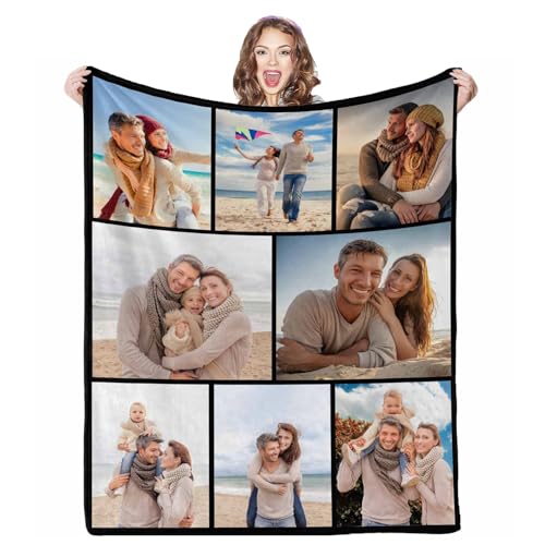 Custom Celebration Blanket - Personalized Photo Throw for Special Days