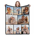 Custom Celebration Blanket - Personalized Photo Throw for Special Days