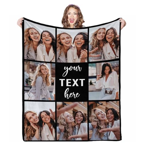 Personalized Love Memory Blanket - Custom Family and Couple Photos