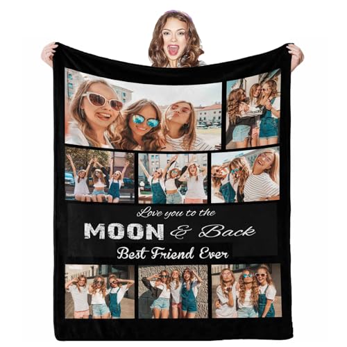 Custom Romantic Throw Blanket - Personalized Pictures for Meaningful Moments
