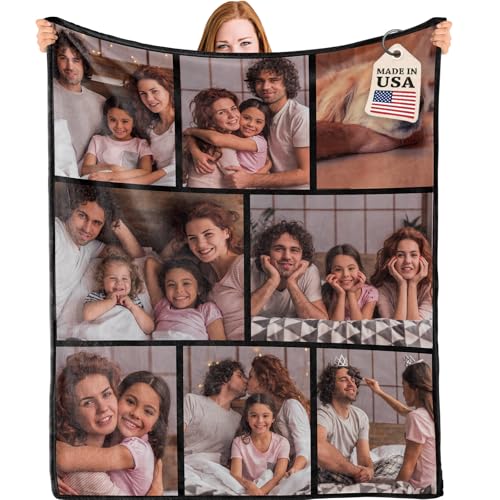 Custom Family Blanket - Thoughtful Gift Filled with Family Memories