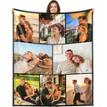 Custom Grandparent Blanket - Personalized Family Memories for Home