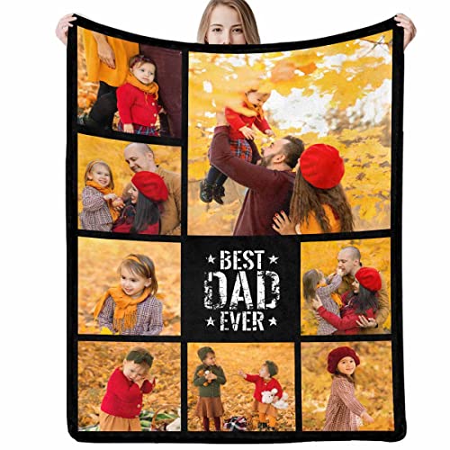 Custom Pet Memory Throw Blanket - Personalized Pictures of Beloved Pets