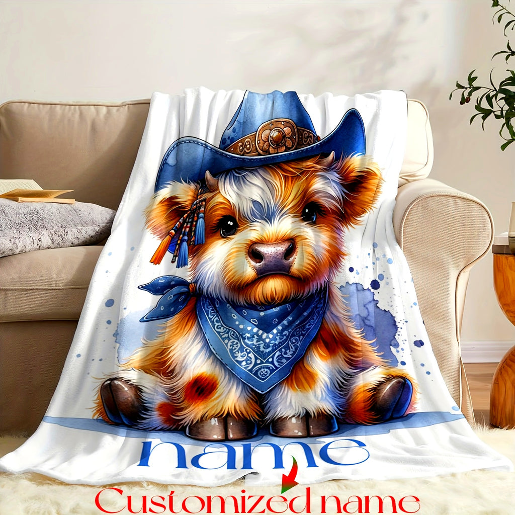 Personalized Story Collection Throw - Custom Cozy Family Comfort