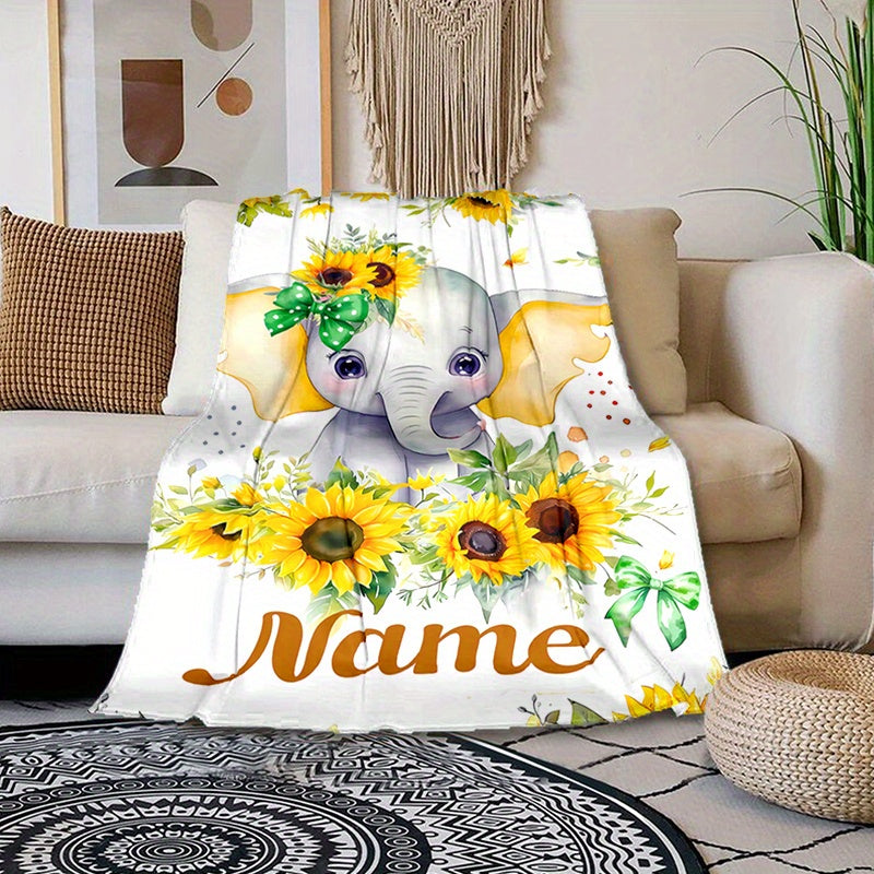 Personalized Travel Story Throw - Custom Journey Pictures and Destinations