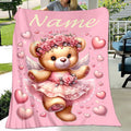 Personalized Grandpa Story Blanket - Custom Memory Throw Design