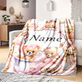 Custom Love Story Throw Blanket - Designed from Your Photos