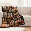 Custom Photo Memory Blanket - Personalized Family Decor
