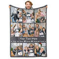 Custom Baby Memory Blanket - Personalized Photo Throw for New Parents