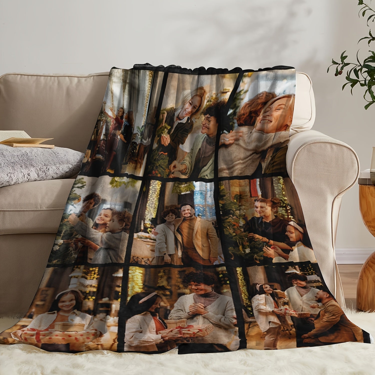 Custom Photo Blanket - Memory Filled Home Comfort